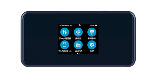 Pocket WiFi® 5G A101ZT