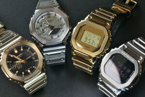 「タフシリコーンバンド」の「FINE METALLIC SERIES」をじっくり見る